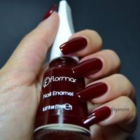 385 RED VELVET - NAIL ENAMEL FLORMAR NEW FORMULA MAXI BRUSH ORIGINAL TURKI - KUTEK FLORMAR - CAT KUKU HALAL - KUTEK MURAH - CAT KUKU MURAH - NAIL POLISH - CAT KUKU FLORMAR