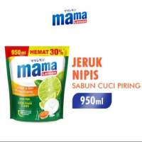 Mama Lemon Jeruk Nipis 950ml / Sabun Cuci Piring