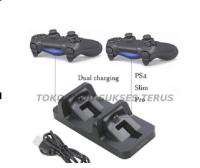 Charging Dock Stik Ps4 Cas 2 Stik Sekaligus