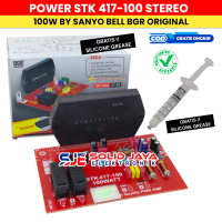 KIT POWER STK 417-100 100W STEREO BY SANYO ORIGINAL TR TRANSISTOR POWER AMPLIFIER POWER STEREO AMPLIFIER STEREO AMPLI HIGH GRADE STK417-100 100 WATT W STK 417 100 STK417100 STK-417100 STK-417-100 STK417 STK BY SANYO 100 WATT W BELL BGR ASLI ORI ORIGINAL