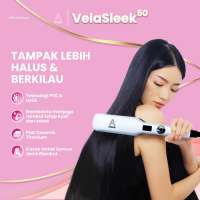 AIUEO Catokan Rambut VelaSleek50 45mm Professional – Hair Straightener Ceramic Ion 230°C Cepat Panas 30 Detik