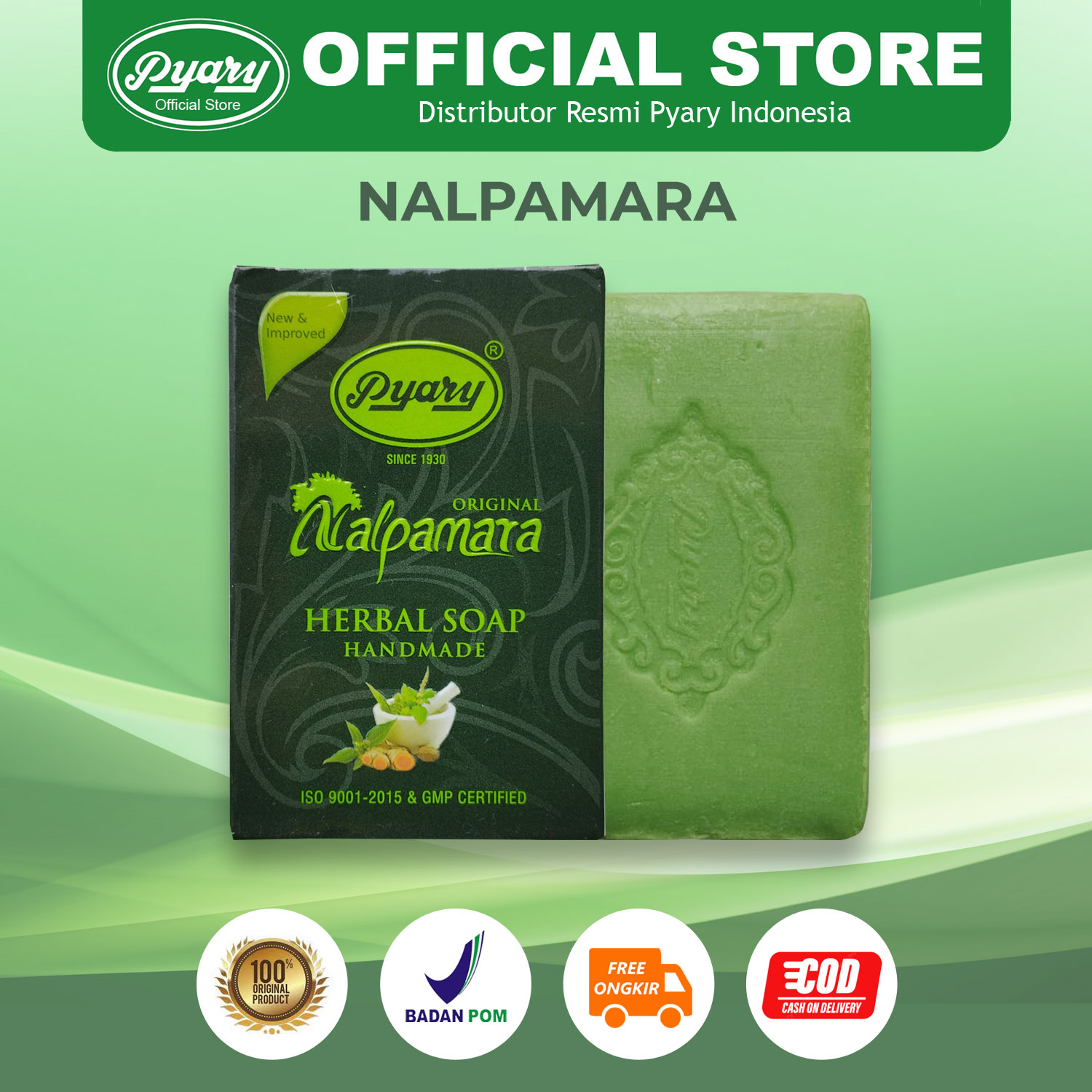 [OFFICIAL STORE] Nalpamara Soap BPOM Original 100% Sabun Arab Pyary