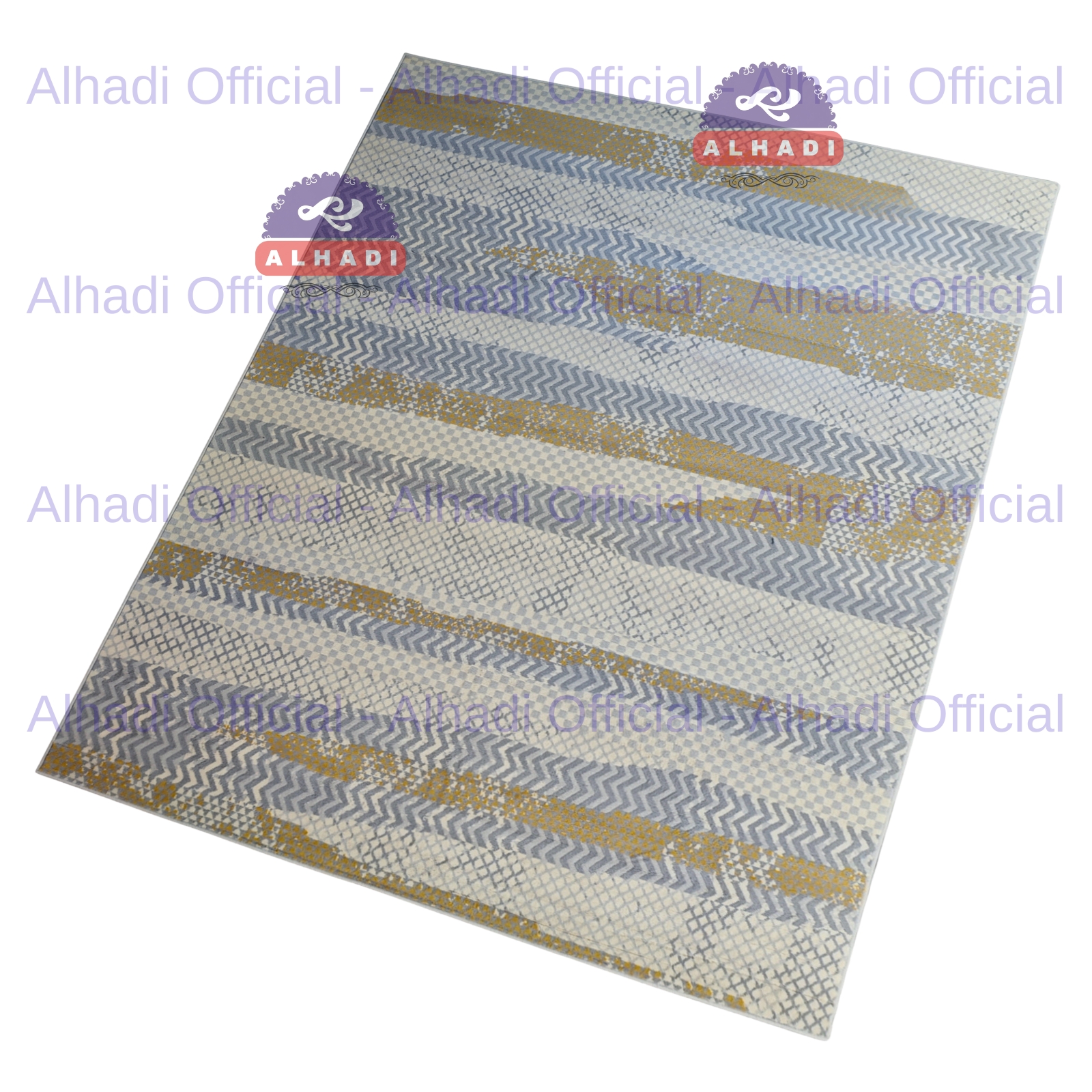 Alhadi Permadani 210 x 310 cm Tebal 8mm Karpet Lantai Afbel Abstrak Modern Klasik Bulu Padat ALBUM 1