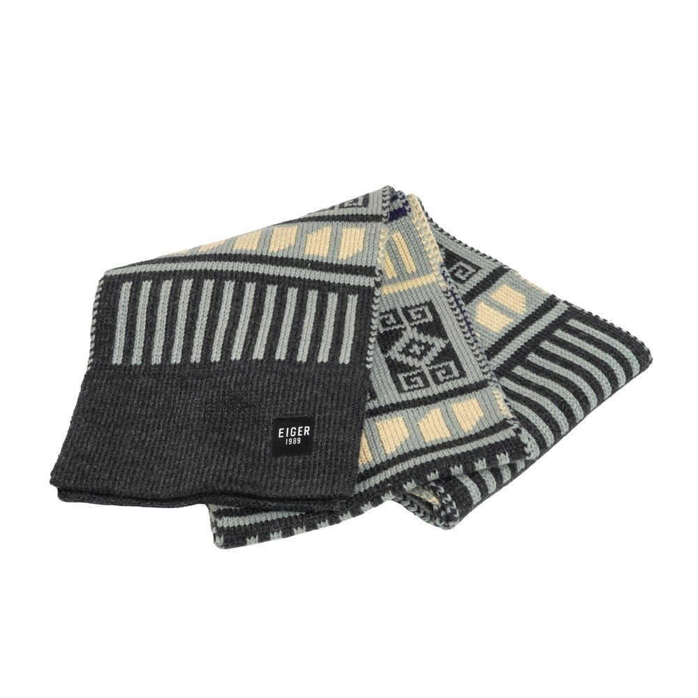 910010305 HILLWANDER SCARF KNIT - BLU