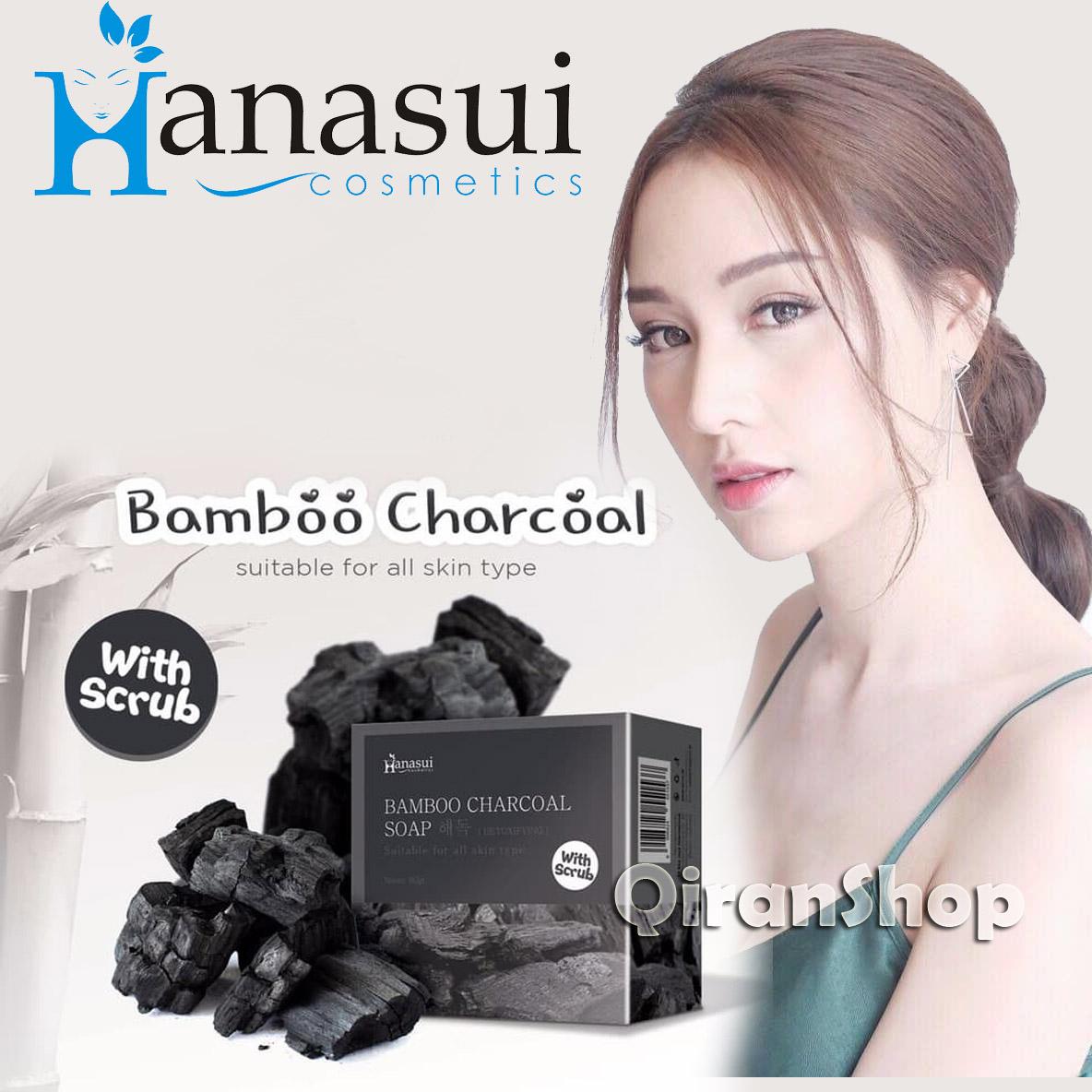 TERLARIS Sabun Pemutih Hanasui Bamboo Charcoal Soap with Scrub BPOM Sabun Pemutih Wajah dan Badan Pencerah Kulit Badan dan Wajah Sabun Pemutih Kulit Sabun Pemutih Muka Sabun Lidah Buaya Sabun Pemutih Herbal Sabun Pemutih Wajah Pria dan Wanita Sabun Bamboo terlaris sabun pemutih hanasui bamboo charcoal soap with scrub bpom sabun pemutih wajah bapencerah kulit bawajah sabun pemutih kulit sabun pemutih muka sabun lidah buaya sabun pemutih herbal sabun pemutih wajah pria wanita sabun bamboo