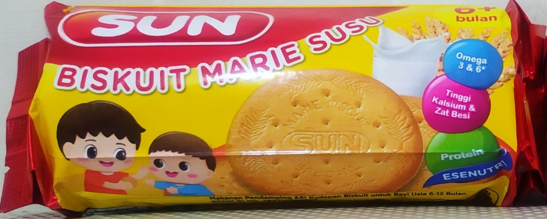 Sun Biskuit Marie Susu