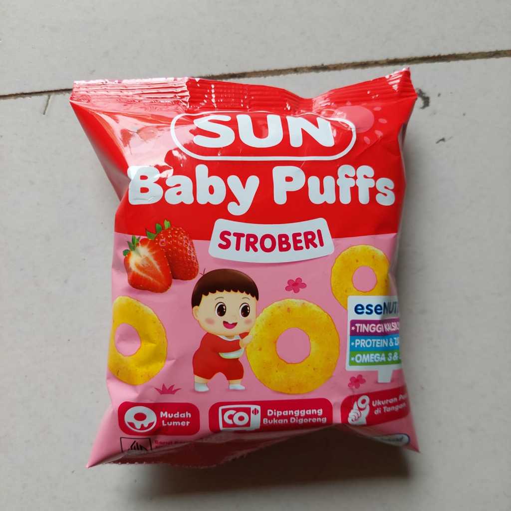 Camilan bayi 8 bulan Sun Baby Puffs Snack Cemilan Mpasi Anak Bayi