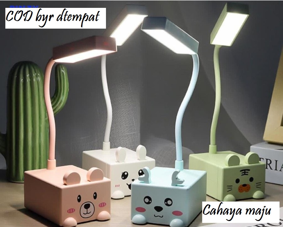 Lampu belajar portable charger