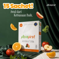 FibreFirst Diet & Detox Isi 15 Sachets - Minuman Fiber Supplement Membantu Melancarkan Pencernaan