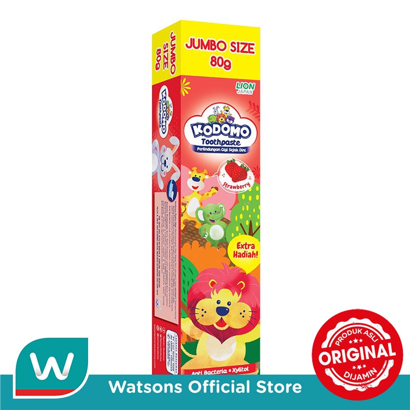 Kodomo Pasta Gig Strawberry Tube 80g
