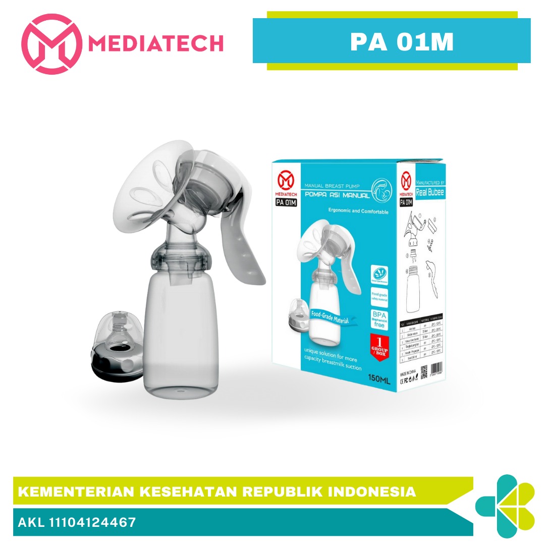 Pompa Asi Manual Mediatech Food Grade BPA Free Breast Pump PA 01M - B100080