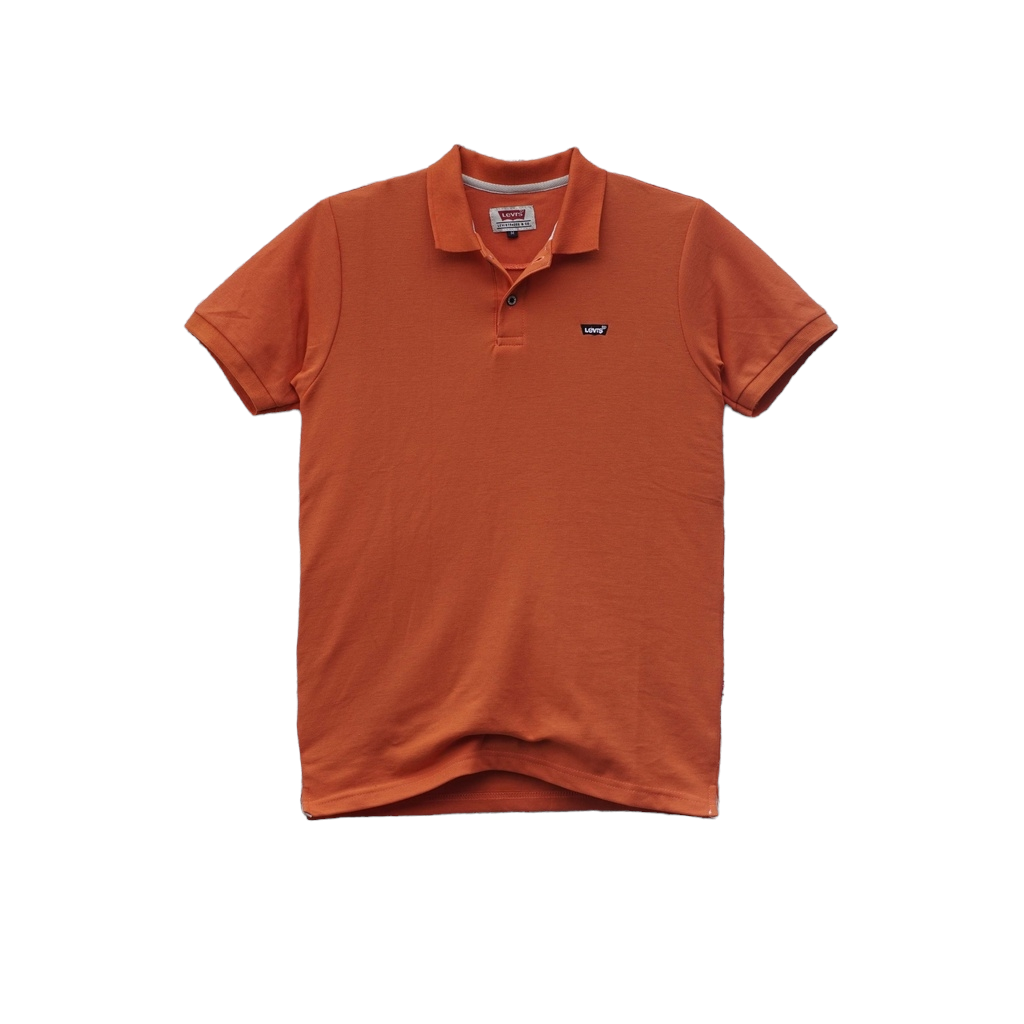 Kaos Polo - Kaos Pria Premium - Orange