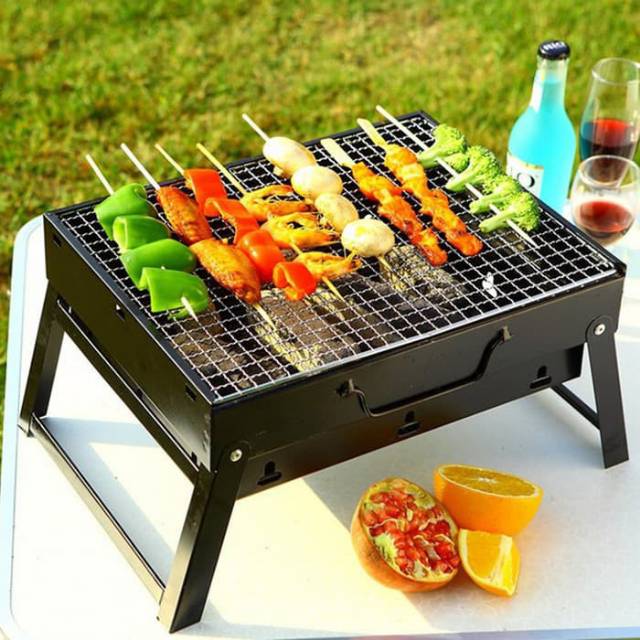 COD - ALAT TEMPAT BAKARAN SATE BAKAR AYAM IKAN SOSIS ALAT PEMANGGANG LIPAT SERBAGUNA PANGGANGAN DAPUR PORTABLE GRILLER BARBEQUE PEMBAKARAN PANGGANG PANGANGAN PENGGORENGAN BARBECUE KOMPOR DAGING MURAH SERBA GUNA KOREAN BBQ GRILL bisa cod – alat panggangan portable sate bakar ayam ikan sosis alat pemanggang lipat serbaguna tempat bakaran dapur griller barbeque pembakaran panggang pangangan penggorengan barbecue kompor daging serba guna korean bbq grill