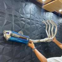 knalpot racing zx25r zx25rr type XR-5 series triton original full system