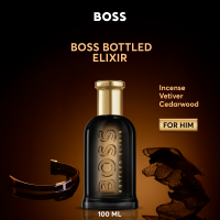 Bottled Elixir (Parfum Pria) 50ml I 100ml - Incense Vetiver  Cedarwood - Ambery Woody Perfume |Boss Fragrances by HUGO BOSS