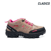 Cladico Boots Hiking Ankle High Wanita Griper Low - Warna Neon/Biru Gemerlap/Krim/Lavender
