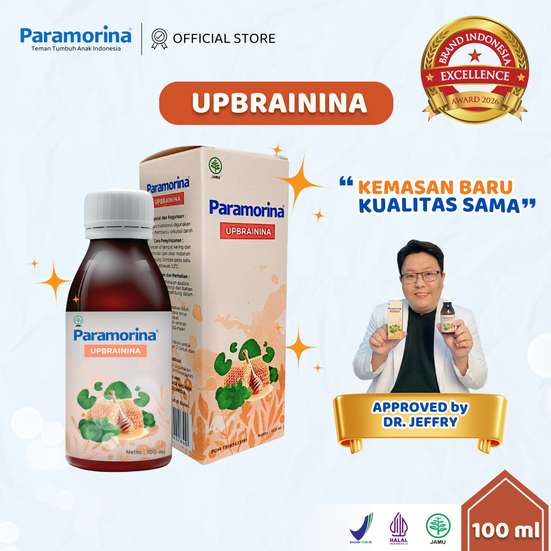 Madu Paramorina Upbrainina - Teman Belajar Bicara Si Kecil - 100ML
