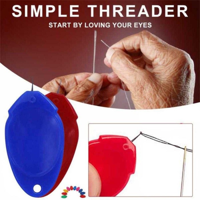 Mata Nenek Alat Bantu Memasukkan Benang ke Jarum Jahit needle helper