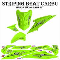 striping sticker variasi honda beat karbu motif racing keren simple murah non transparan