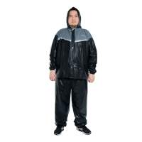 PLEVIA - Jas Hujan Dewasa Bigmaxx (XXXL) 1817 /  Jas Hujan Jumbo Dewasa Set / Rain Coat Set Jaket + Celana Tebal Pria Wanita