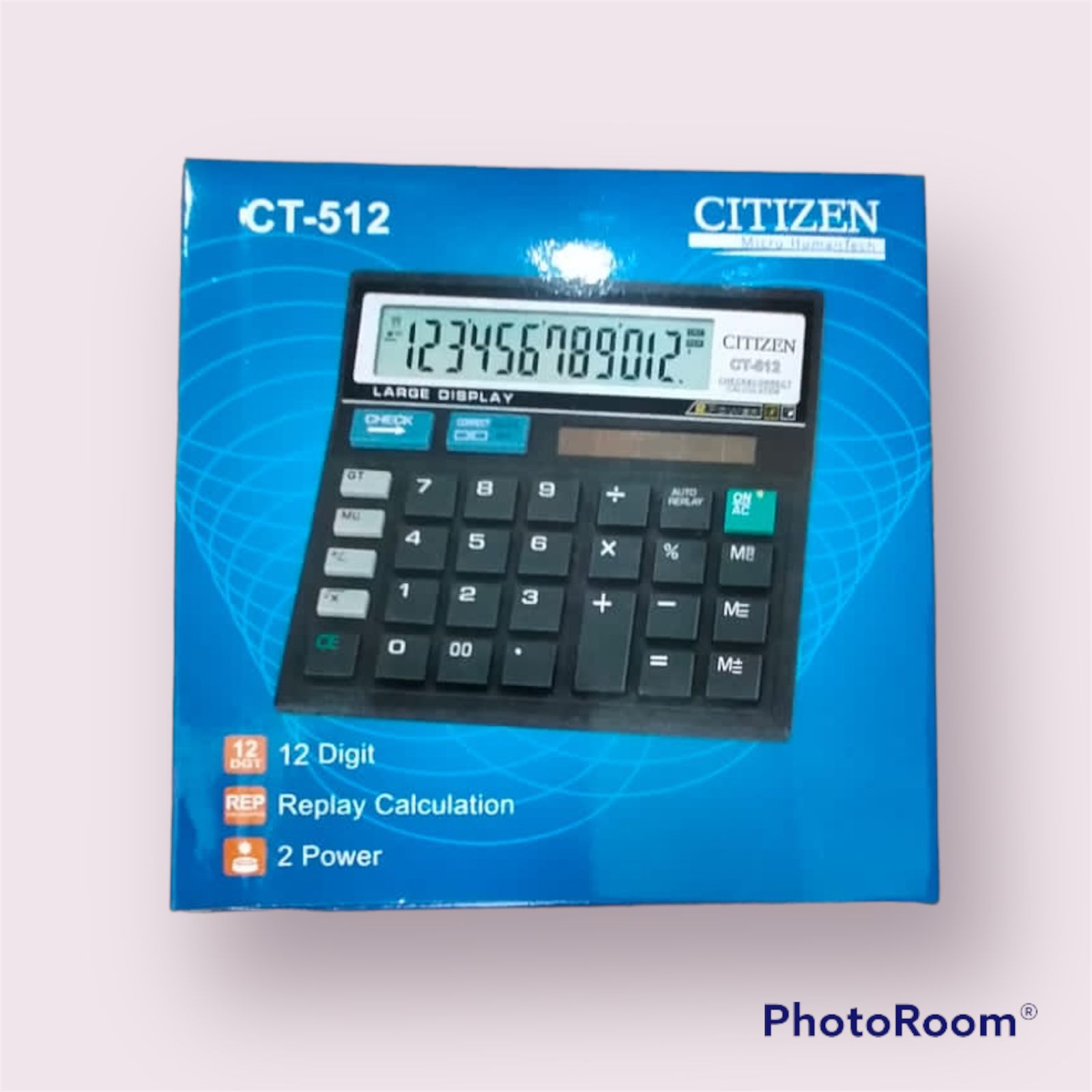 Kalkulator CITIZEN 12 Digit / Calculator / Alat Hitung CT 512