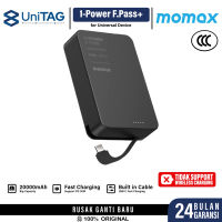 Momax Powerbank Magnetic 1-Power F.Pass+ CCC Fast Charging For Samsung iPhone 5000 10000 20000mAh by UniTAG