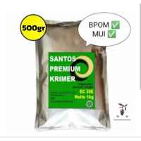 BEST SELLER Creamer / Krimer Santos Bubuk Non Dairy 500 gr ECP 83 Kemasan Alu Full 100%