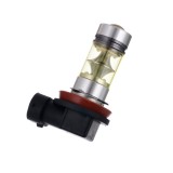 ... 2 PC 100 W H8 H11 LED High Power Front Kabut Lampu Bohlam Lampu Kuning-