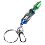 Otomatis Gantungan Kunci Logam Kunci Rantai Damper Keyholder Guncangan Absorber Gantungan Kunci (Merah Biru) Januari 2019 - 5 Otomatis Gantungan Kunci Logam Kunci Rantai Damper Keyholder Guncangan Absorber Gantungan Kunci (Merah Biru) - 5