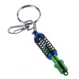 Otomatis Gantungan Kunci Logam Kunci Rantai Damper Keyholder Guncangan Absorber Gantungan Kunci (Merah Biru) Januari 2019 - 4 Otomatis Gantungan Kunci Logam Kunci Rantai Damper Keyholder Guncangan Absorber Gantungan Kunci (Merah Biru) - 4
