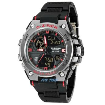 Rubber Strap Source · D ziner Original DZ 8139M Jam Tangan Pria Dual .