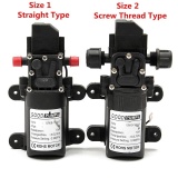 DC12V 70 W 130PSI 6L/Min Air Tekanan Tinggi Diafragma Self Priming Pump-Lurus ...