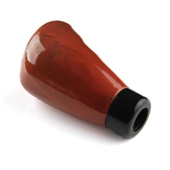 Mobil Umum Manual 5 Gigi Kecepatan Tombol Shift Lever Gear Knob Peach Wood Color 9 Cm