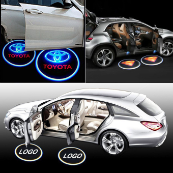 ... Harga 4Pcs Car Door Projector Welcome Lights for Toyota SUPERMAN No Drilling