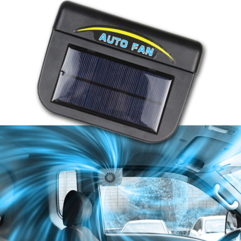 Bertenaga Surya Mobil SUV Otomatis Kipas Ventilasi Udara Dingin Radiator Sistem Pendingin
