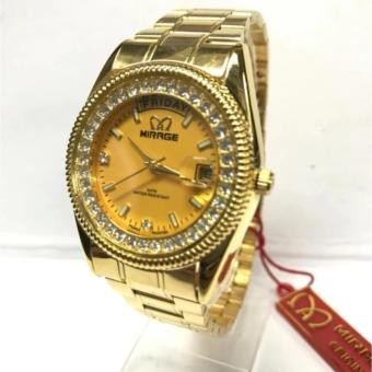 Jam Tangan Wanita Mirage Japan Original Jam Tangan Wanita Gold-NU0403 ...