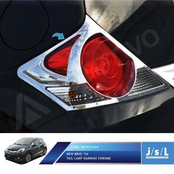 New Brio Garnish Lampu Belakang JSL Krom / Tail Lamp Garnish Chrome