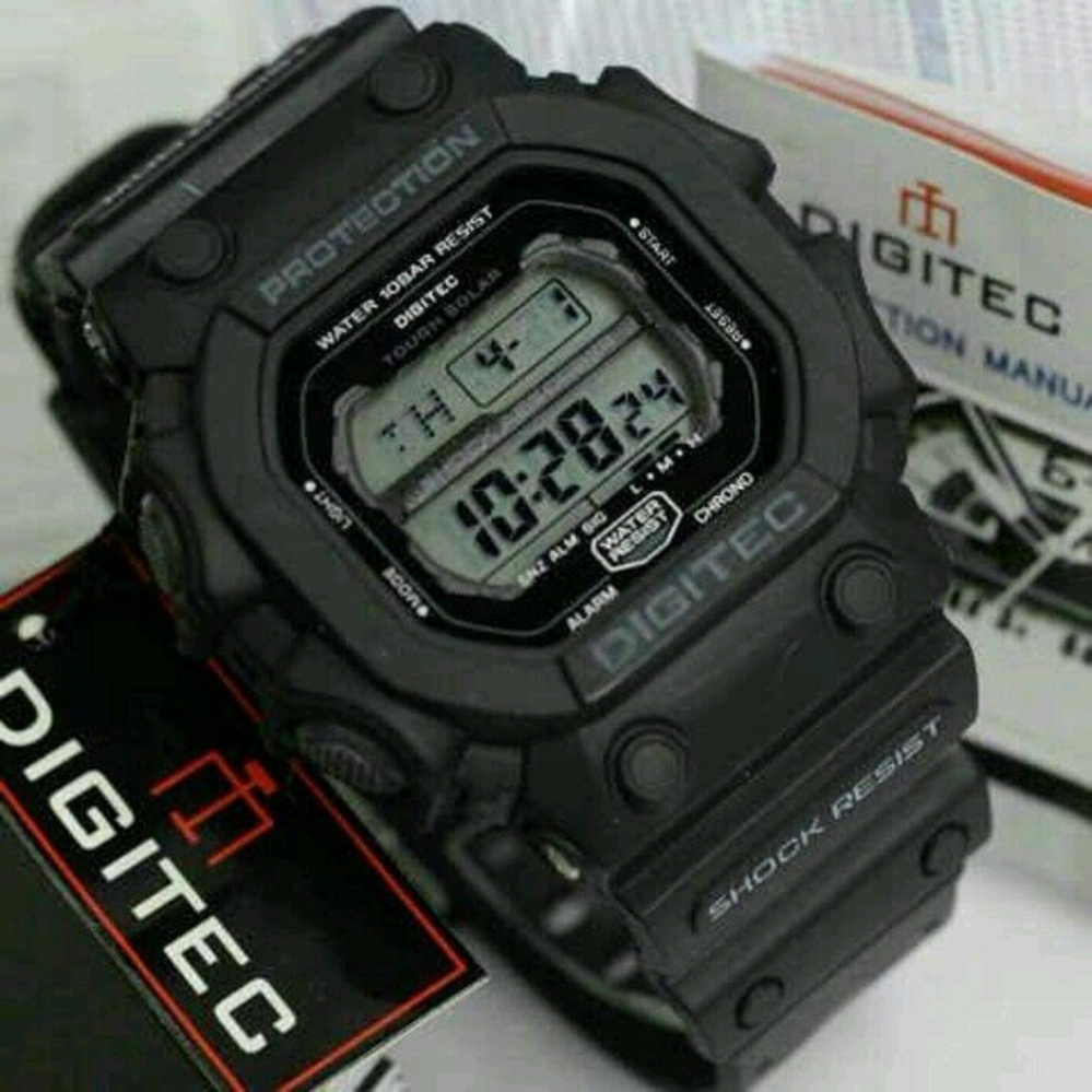 PROMO Digitec Monster DG-2012T Original Anti Air - Jam Tangan Pria Sporty Casual - Black Grey promo digitec monster dg-t original anti air – jam tangan pria sporty casual – black grey