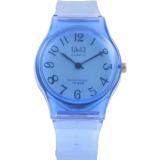 QQ Sport Water Resist Jam Tangan Wanita Rubber Strap Blue Design Trendy Transparan Januari 2019 - 2 QQ Sport Water Resist Jam Tangan Wanita Rubber Strap Blue Design Trendy Transparan - 2
