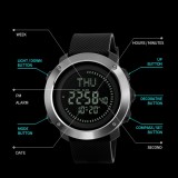 ... SKMEI Kompas Olahraga Watches Pria Waktu Dunia Summer Time Tonton Countdown Chrono Waterproof Digital jam tangan ...