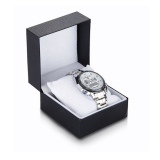 TVG Led Watch Ventura - Jam Tangan Pria - Putih - Strap Stainless .