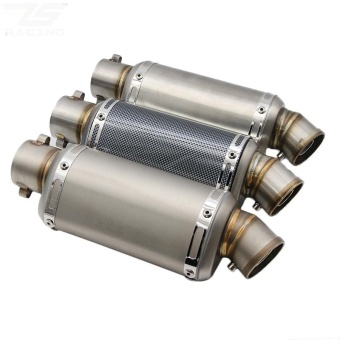 Zsdtrp 51 Mm Knalpot Motor Universal Pipa Knalpot dengan Peredam Pembunuh DB (Air Transfer)-Intl