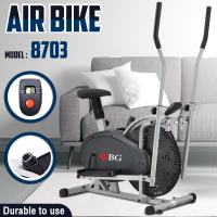 BG SPORT Sepeda Statis Spin Bike Fitness Gym Elliptical Orbitrack Alat Olahraga Model 8701 8702 8703