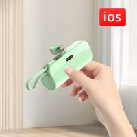 LENTIVEN POWERBANK 5000 MAH MINI FAST CHARGING SUPORT IPHONE DAN TYPE C KC88