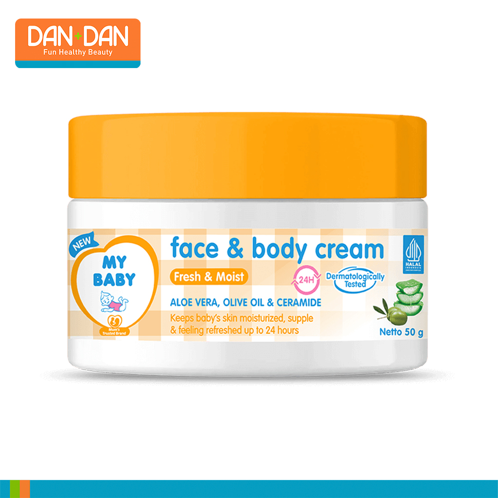 MY BABY Face & Body Cream Fresh & Moist 50Gr (449452)