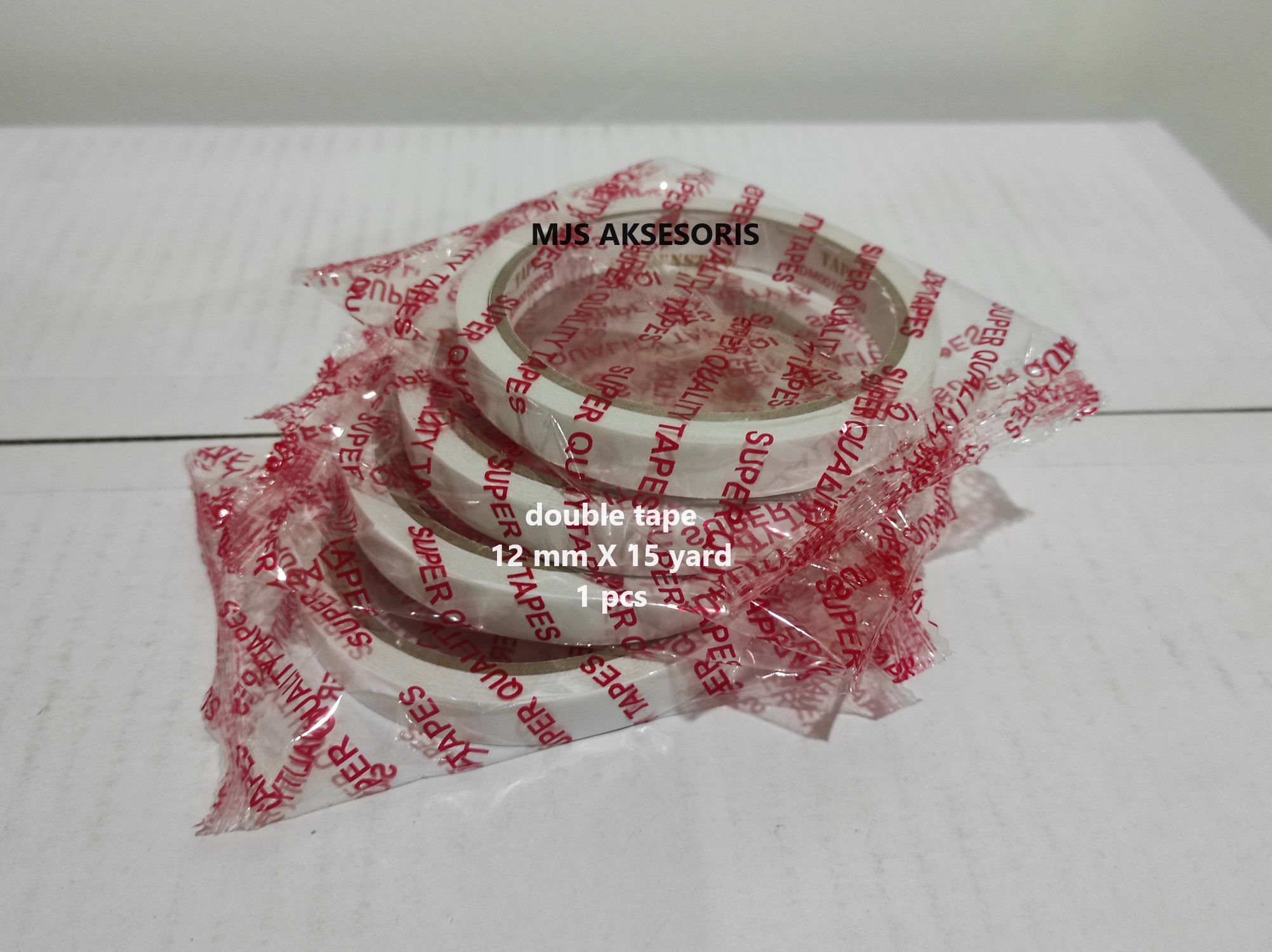 Double Tape Nawa /Golden Star Tape 12 mm x 15 yard Terbaru!!! Berkualitas doble tipe super kuat kecil