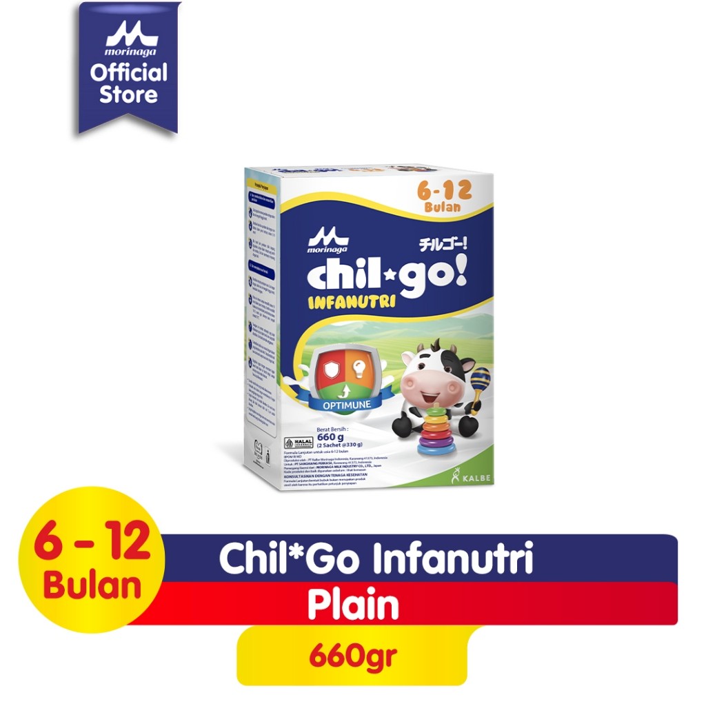 Morinaga Chil Go Powder Infanutri 6-12 Bulan 660gr