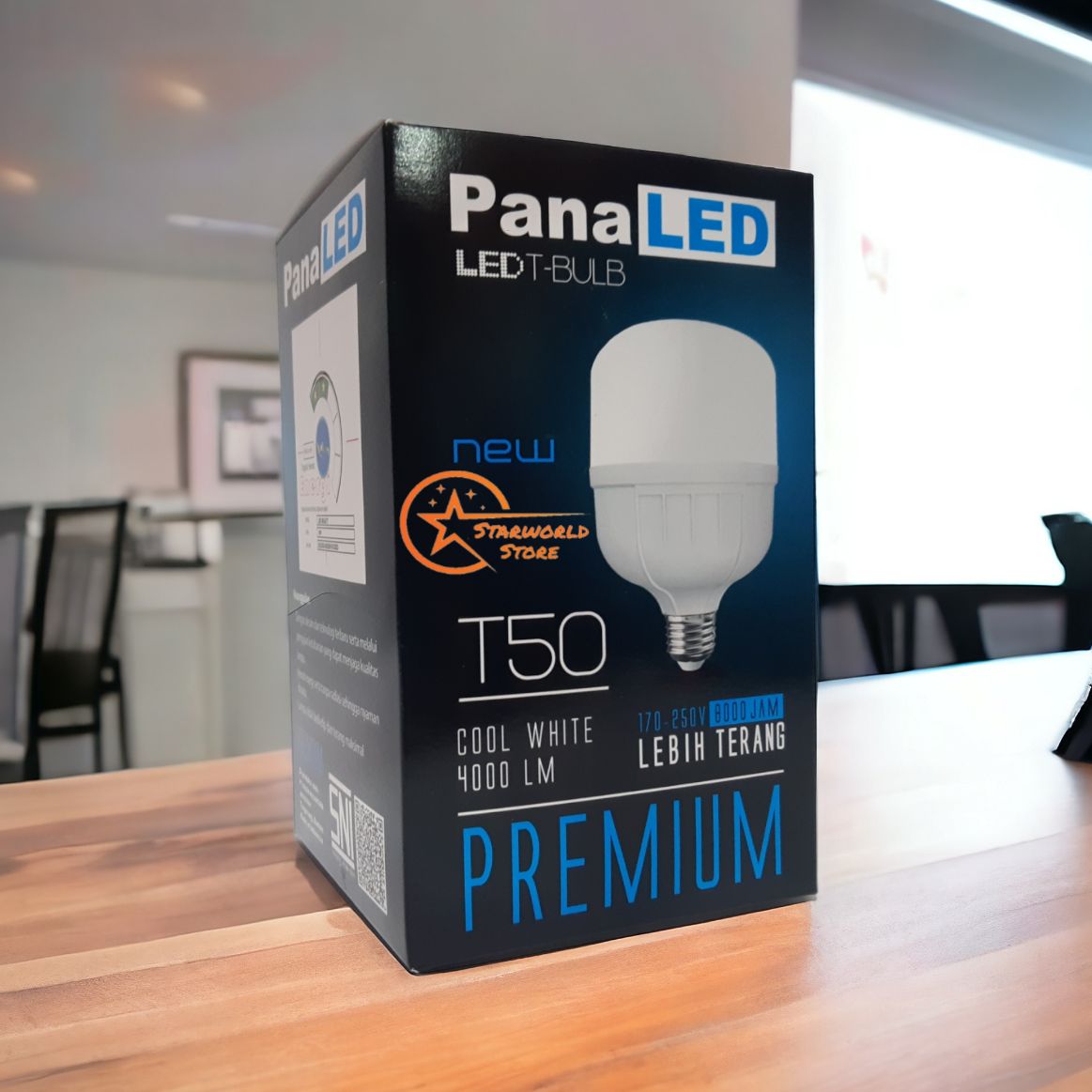 Paket 5 Pcs PANALED Premium Lampu Bohlam LED Bulb 5W 10W 15W 20W 30W 40 Watt