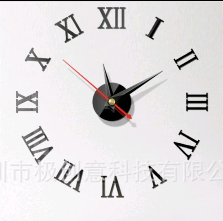 JAM DINDING DIY 50 CM JAM DINDING TEMPEL TEMBOK 3D NYALA HIASAN KAMAR TIDUR UNIK PAJANGAN DINDING HIASAN DINDING RUANG TAMU JAM JUMBO JAM DINDING AESTHETIC JAM UNIK DAN MENARIK PAJANGAN RUANG TAMU JAM DINDING TEMBOK 3D NYALA