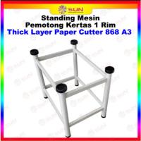 Mesin Pemotong Kertas 1 rim A3 868 - Thick Layer Paper Cutter 868 A3 Kualitas Super Premium Garansi 2 Tahun  ( Alat Potong Kertas hvs Sticker Art Paper Undangan Buku Brosur Uk A6 A5 A4 F4 A3 )